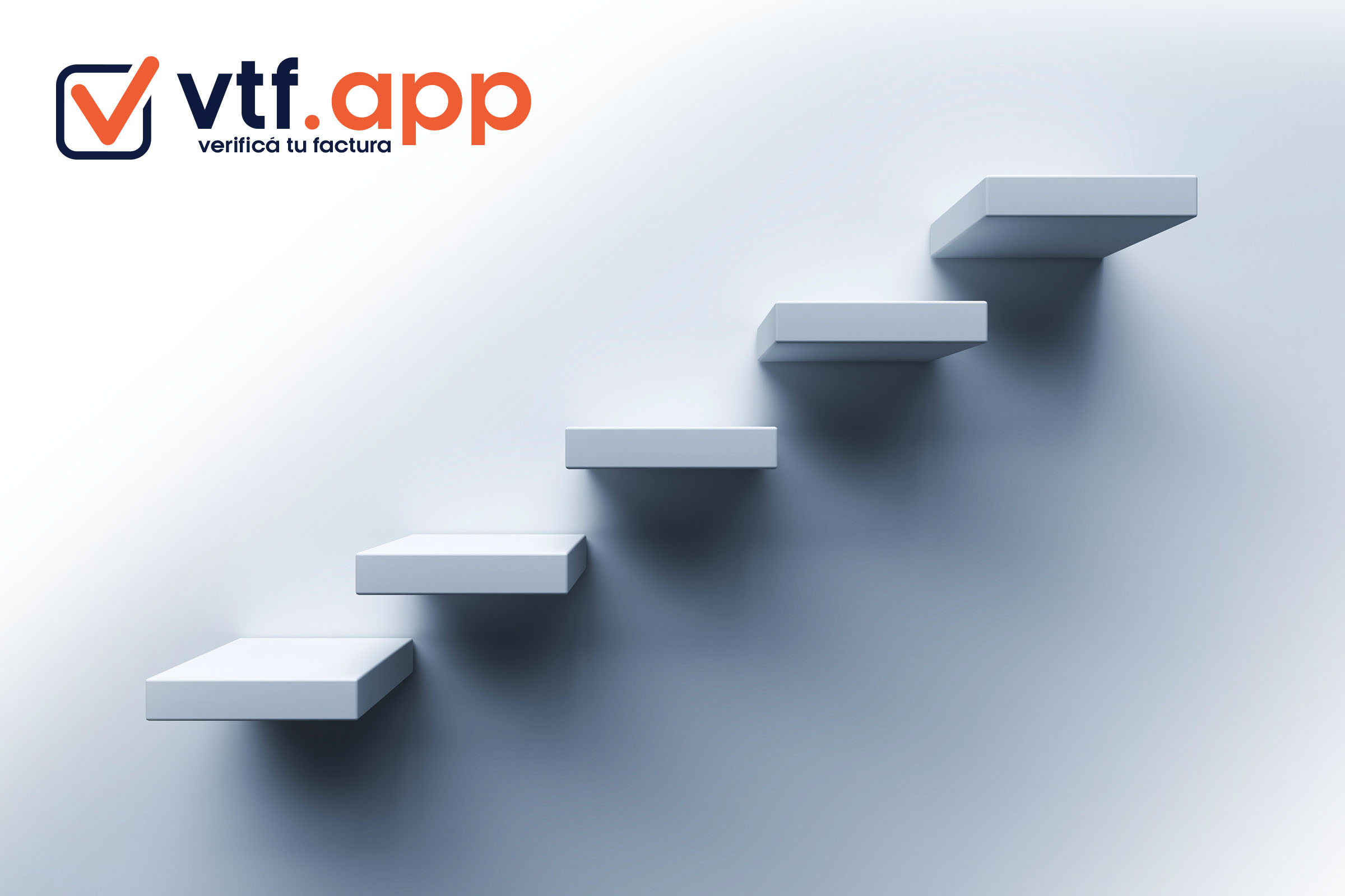 Diagrama de pasos del proceso de VTF.APP gestor de facturas electrónicas